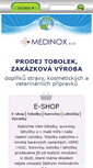 Mobile Screenshot of medinox.cz